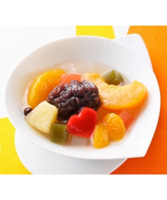 ＜郡山製餡＞【菓遊庵おまとめ】福島／ａｎｄ３　あんみつ　ゆずあん