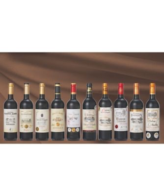 ２４０４３　金賞受賞ボルドー赤ワイン１０本セット