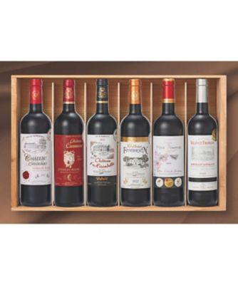 ２４０４４　金賞受賞ボルドー重口赤ワイン６本木箱セット