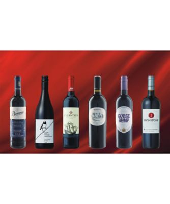 ２４０３０　心ほぐれる世界６カ国厳選のコク旨赤ワイン６本セット