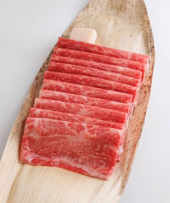 ＜国産仔牛専門店　小島＞【父の日】滋賀県産　近江牛　モモ・肩ロースうす切り