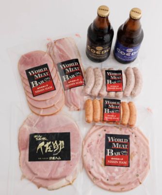 【父の日】００５．父の日限定　麻布老舗工房ハム・コエドビールセット