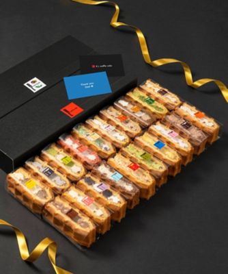 R.L waffle cake/エール・エル ワッフル ケーキ 【父の日】０６４．ワッフルケーキ　父の日２０個セット（メッセージカード付き）
