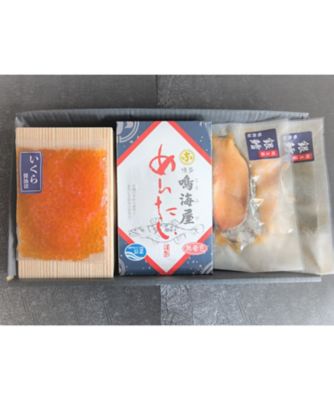 ＜二幸サーモン＞７４７【１月中旬届】魚卵漬け魚セット【福袋】