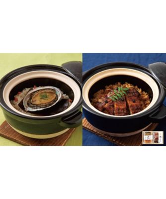 姿煮あわびごはん・鰻ごはんの素詰合せ