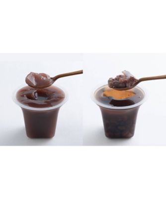 【美味探訪】０１〈ＫＯＭＵ　ＷＡＧＡＳＨＩ〉水ようかんと冷やし小豆　６個入