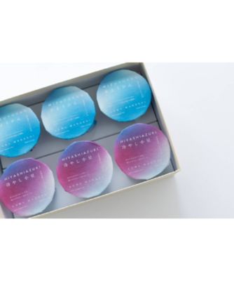 【美味探訪】０１〈ＫＯＭＵ　ＷＡＧＡＳＨＩ〉水ようかんと冷やし小豆　６個入