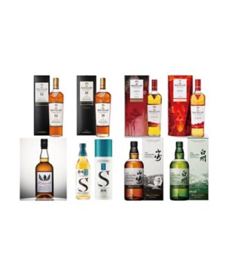 【美味探訪】１９〈ラ・カーヴ〉ａ．山崎・白州の過去発売商品と英国ウイスキー８本セット