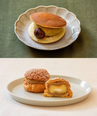 ＜信州 里の菓工房＞【０２】モンブランどら焼き・モンブランシュークリーム詰合せ【９月届】