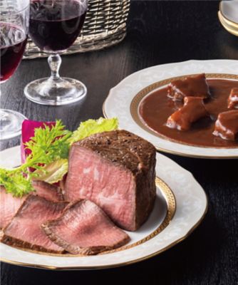 ＜ローストビーフの店鎌倉山＞【０９ａ】ローストビーフ＆ビーフシチューセット　【１２月届】