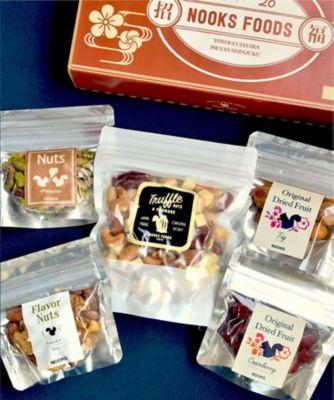０７２【１月中旬届】＜ＮＯＯＫＳ　ＦＯＯＤＳ＞おつまみナッツとドライフルーツのお楽しみボックス【福袋】