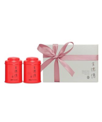 ＜王徳傳＞阿里山ウーロン茶・凍頂ウーロン茶（ミニ缶ギフト）