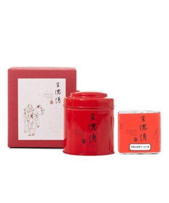 ＜王徳傳＞阿里山金萱ウーロン茶１００ｇ（缶ギフト）