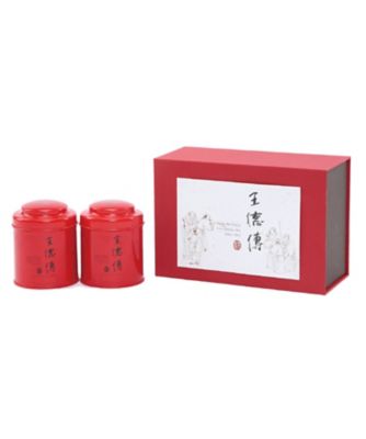 ＜王徳傳＞金萱烏龍１００ｇ・徳傳雲南紅茶３０ｇ（２缶入ギフト）