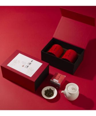 金萱烏龍100g・徳傳雲南紅茶30g（2缶入ギフト