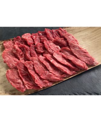 〈松阪牛専門　麻布日進〉松阪牛肩ロース焼肉用　限定５