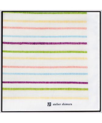 アトリエシムラ ふくみハンカチーフ 【ギフト・贈り物】【三越伊勢丹/公式】