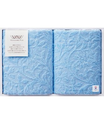 【送料無料】三越伊勢丹オンラインストア 今治産唐花ジャカードフェイスタオルセット 【ギフト・贈り物】【三越伊勢丹/公式】