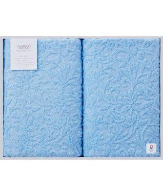 【送料無料】三越伊勢丹オンラインストア 今治産唐花ジャカードバスタオルセット 【ギフト・贈り物】【三越伊勢丹/公式】