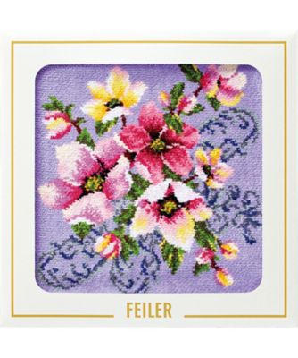 フェイラー〉ハンカチタオル（パープル）【609133】｜フェイラー