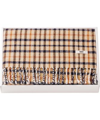 ウールひざ掛け（ベージュ）【615133】｜ダックス/DAKS