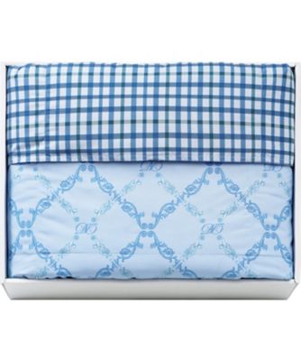 ダックス〉ウォッシャブル羽毛肌掛けふとん（ブルー）【615203