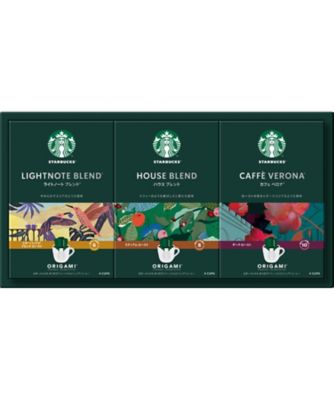 スターバックス オリガミパーソナルドリップギフト コーヒー【ギフト・贈り物】【三越伊勢丹/公式】