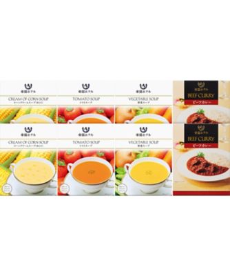帝国ホテル レトルト冷温スープ・カレーセット 調理済み食品【ギフト・贈り物】【三越伊勢丹/公式】