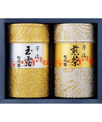 松北園 宇治玉露・煎茶詰合せ お茶・紅茶【ギフト・贈り物】【三越伊勢丹/公式】