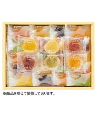 彩果の宝石 フルーツ＆フラワーゼリーコレクション お菓子・チョコレート（洋菓子）【ギフト・贈り物】【三越伊勢丹/公式】