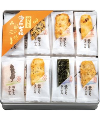【送料無料】王様堂本店 昔かきもち「海日和山日和」 お菓子・チョコレート（和菓子）【ギフト・贈り物】【三越伊勢丹/公式】
