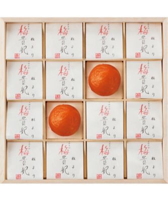 【送料無料】梅の丸長 紀州南高梅「粒より梅貴妃」 調理済み前菜、付け合わせ【ギフト・贈り物】【三越伊勢丹/公式】