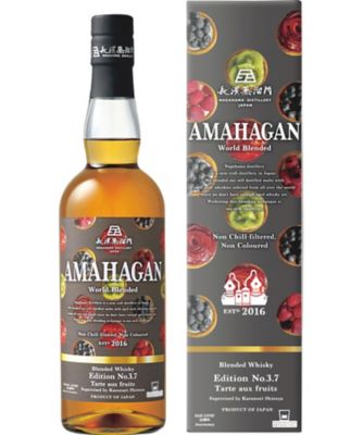 アマハガン　ワールドブレンデッド エディションNo.3.7 滋賀〈長濱蒸溜所〉アマハガン ワールドブレンデッド