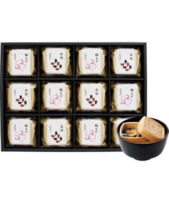 久右衛門 本格和風だし 最中お味噌汁詰合せ 米【ギフト・贈り物】【三越伊勢丹/公式】