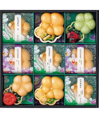 京洛 辻が花 お茶漬・お吸物最中詰合せ 米【ギフト・贈り物】【三越伊勢丹/公式】