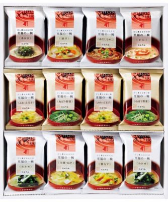 にんべん 至福の一椀おみそ汁・お吸い物 調理済み食品【ギフト・贈り物】【三越伊勢丹/公式】