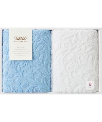 三越伊勢丹オンラインストア 今治産唐花ジャカードフェイスタオルセット 【ギフト・贈り物】【三越伊勢丹/公式】