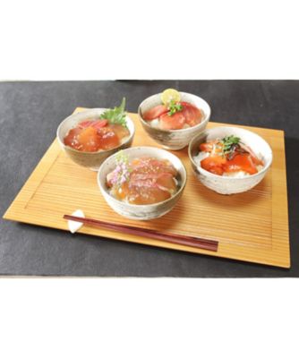  【敬老】063.<元祖まぐろ漬 羽床総本店>一膳づけ丼の具詰合せ