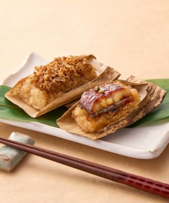 京料理 美濃吉/キョウリョウリ ミノキチ 【敬老】００５．鰻と牛肉のお凌ぎ飯蒸し（ＵＯＳ－３０Ｂ）