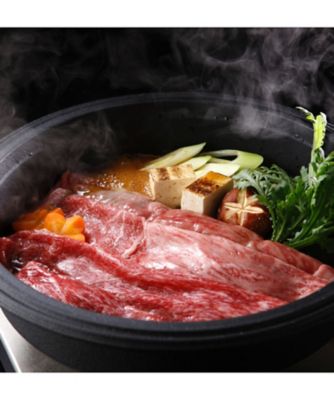 松阪牛すき焼用（モモ肉・肩肉）