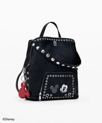 ＜Desigual (Women)＞ミッキーマウススタッズバックパック　Ｄｉｓｎｅｙ　×　Ｄｅｓｉｇｕａｌ　２５ＳＡＫＰ０６