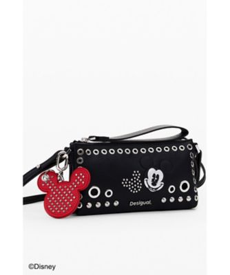 ＜Desigual (Women)＞ミッキーマウススタッズ財布　Ｄｉｓｎｅｙ　×　Ｄｅｓｉｇｕａｌ　２５ＳＡＹＰ０８