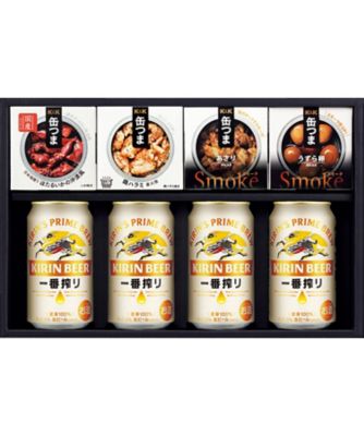 【お歳暮】【送料無料】キリン 一番搾り×缶つま詰合せ ※送料無料 ビール【三越伊勢丹/公式】