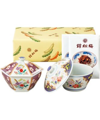 【お歳暮】【送料無料】錦松梅 錦松梅 有田焼容器入（新柄）※送料無料 調理済み食事、主菜【三越伊勢丹/公式】