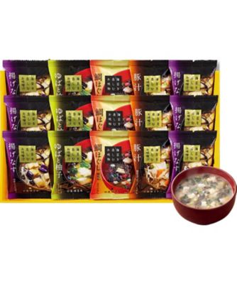 【お歳暮】【送料無料】山本海苔店 海苔を楽しむお味噌汁・お吸物詰合せ ※送料無料 米【三越伊勢丹/公式】