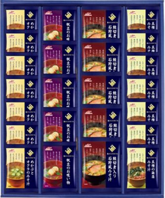 【お歳暮】【送料無料】マルハニチロ 海鮮おみそ汁・お吸い物詰合せ ※送料無料 調理済み食品【三越伊勢丹/公式】