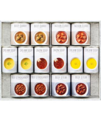 【お歳暮】【送料無料】ミツコシイセタン ザ・フード スープ・調理缶詰詰合せ ※送料無料 調理済み食品【三越伊勢丹/公式】