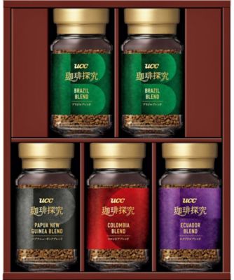 【お歳暮】【送料無料】UCC 珈琲探究インスタントコーヒーギフト ※送料無料 【三越伊勢丹/公式】