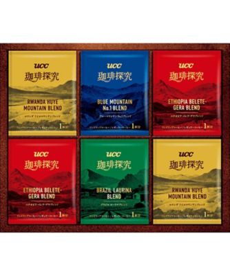 【お歳暮】【送料無料】UCC 珈琲探究ドリップコーヒーギフト ※送料無料 【三越伊勢丹/公式】