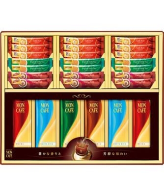 【お歳暮】【送料無料】モンカフェ ドリップコーヒー＆スティック バラエティギフト ※送料無料 【三越伊勢丹/公式】